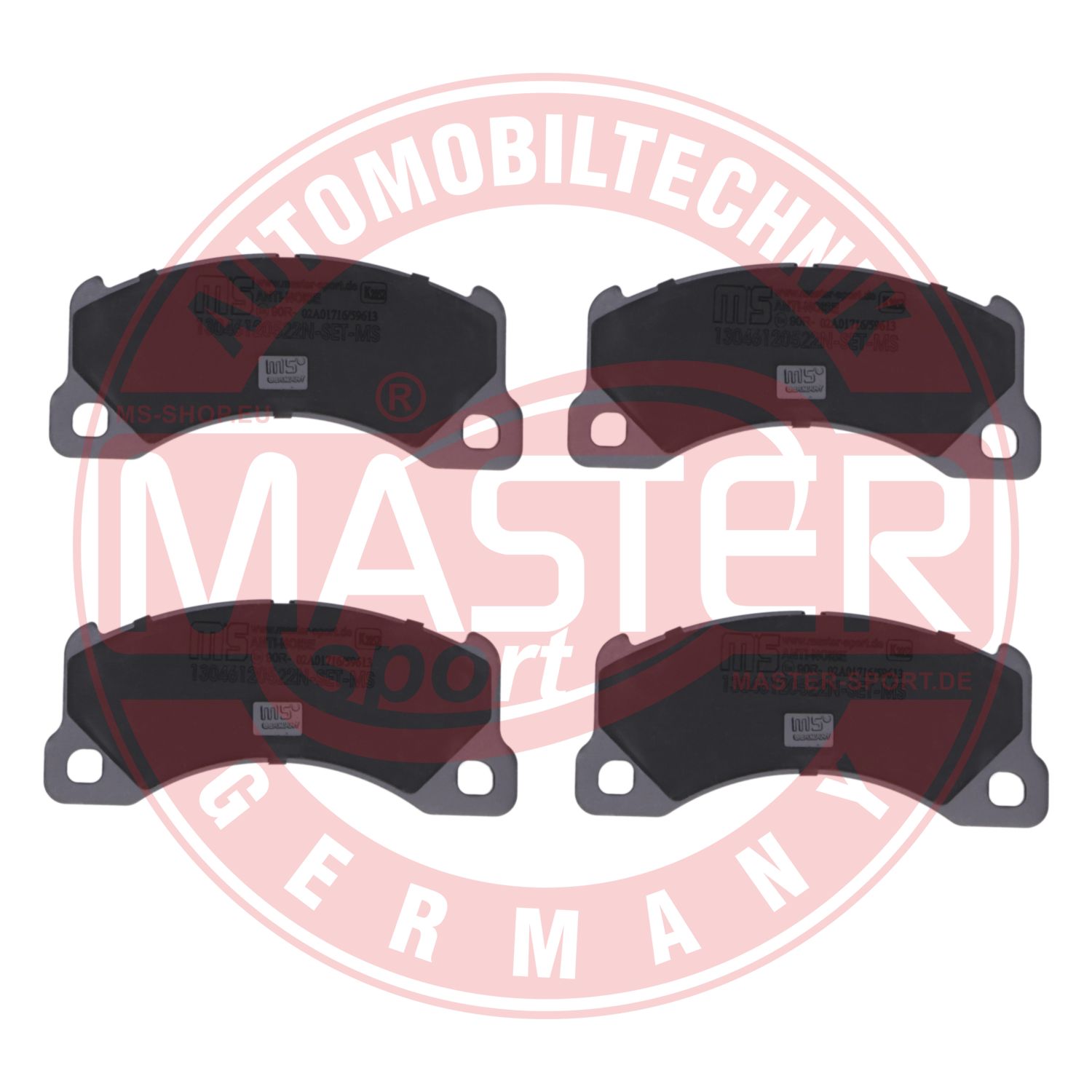 Placute frana MASTERSPORT GERMANY 13046120522N-SET-MS